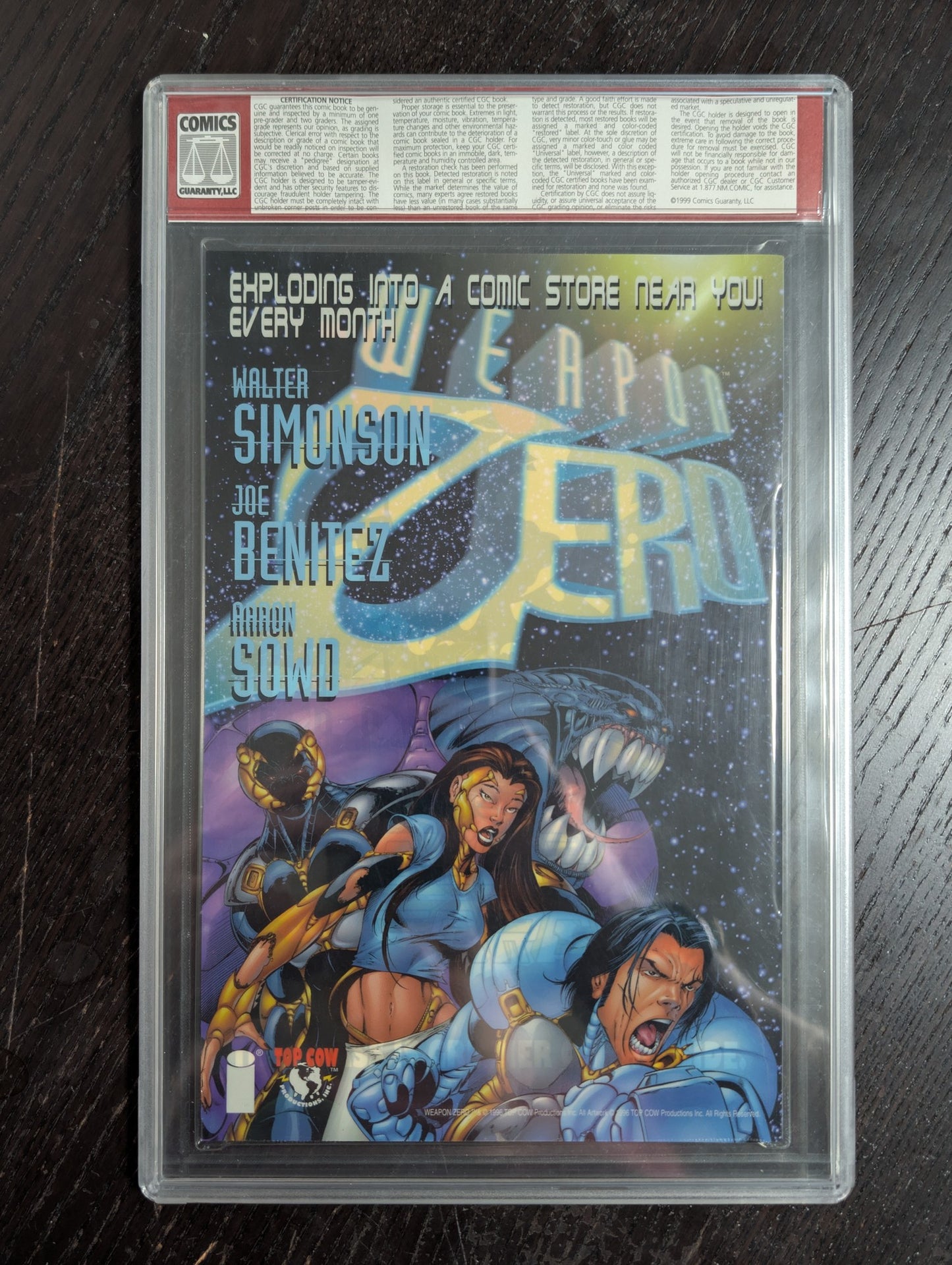 Witchblade #9 CGC 9.8 NM/M | Wizard Ace Edition
