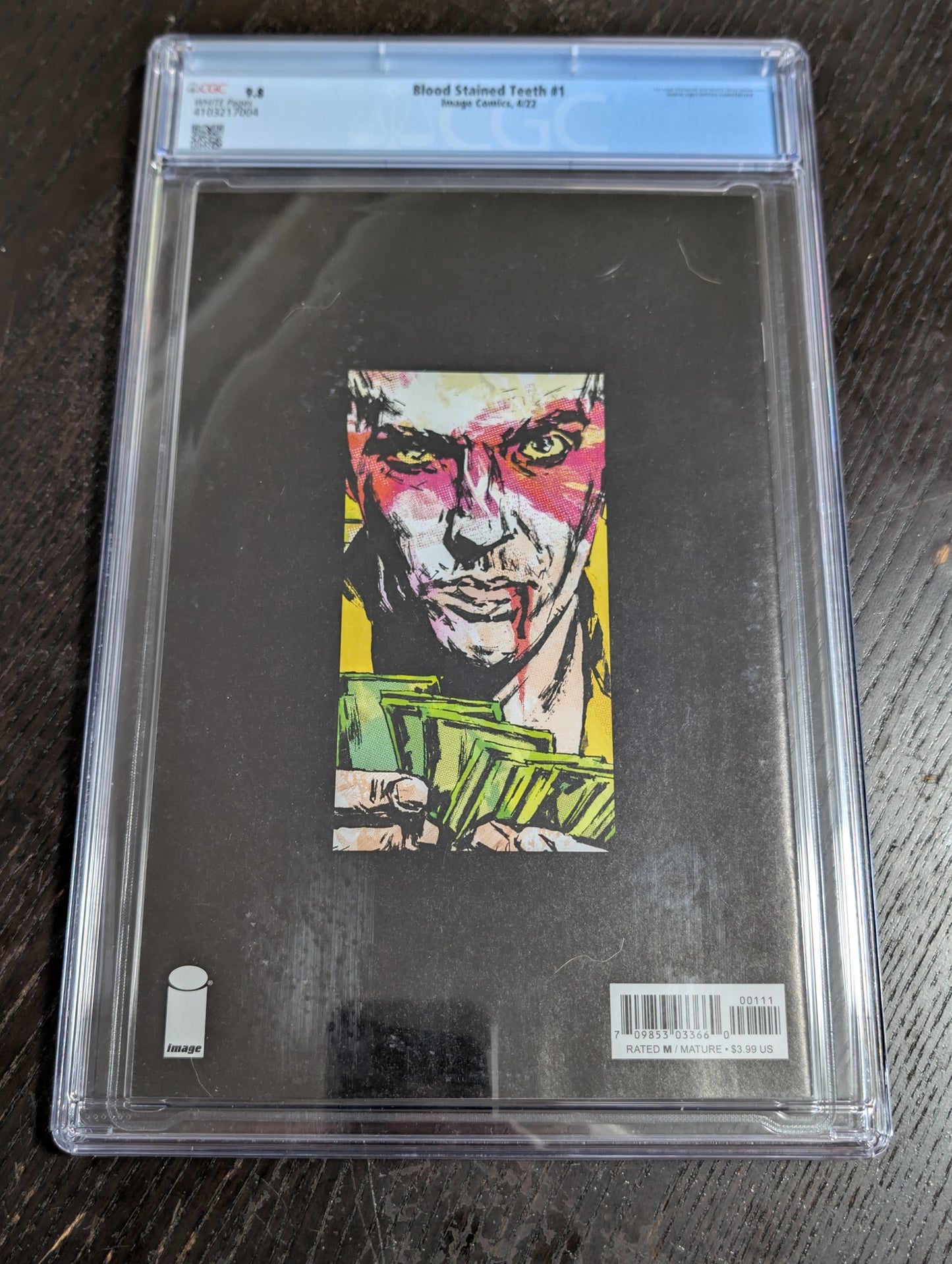 Blood Stained Teeth #1 CGC 9.8 NM/M