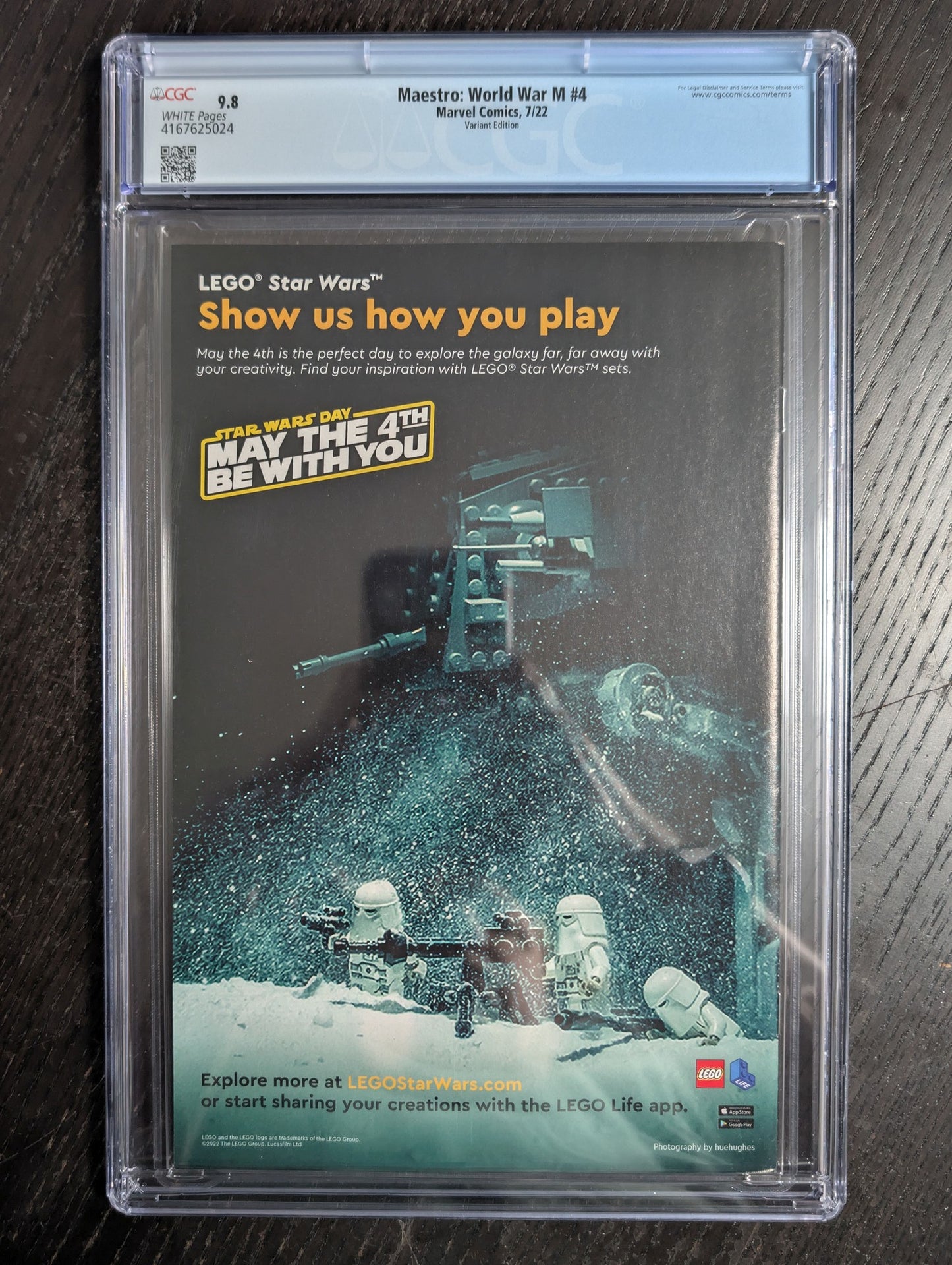 Maestro: World War M #4 CGC 9.8 NM/M | Design Variant