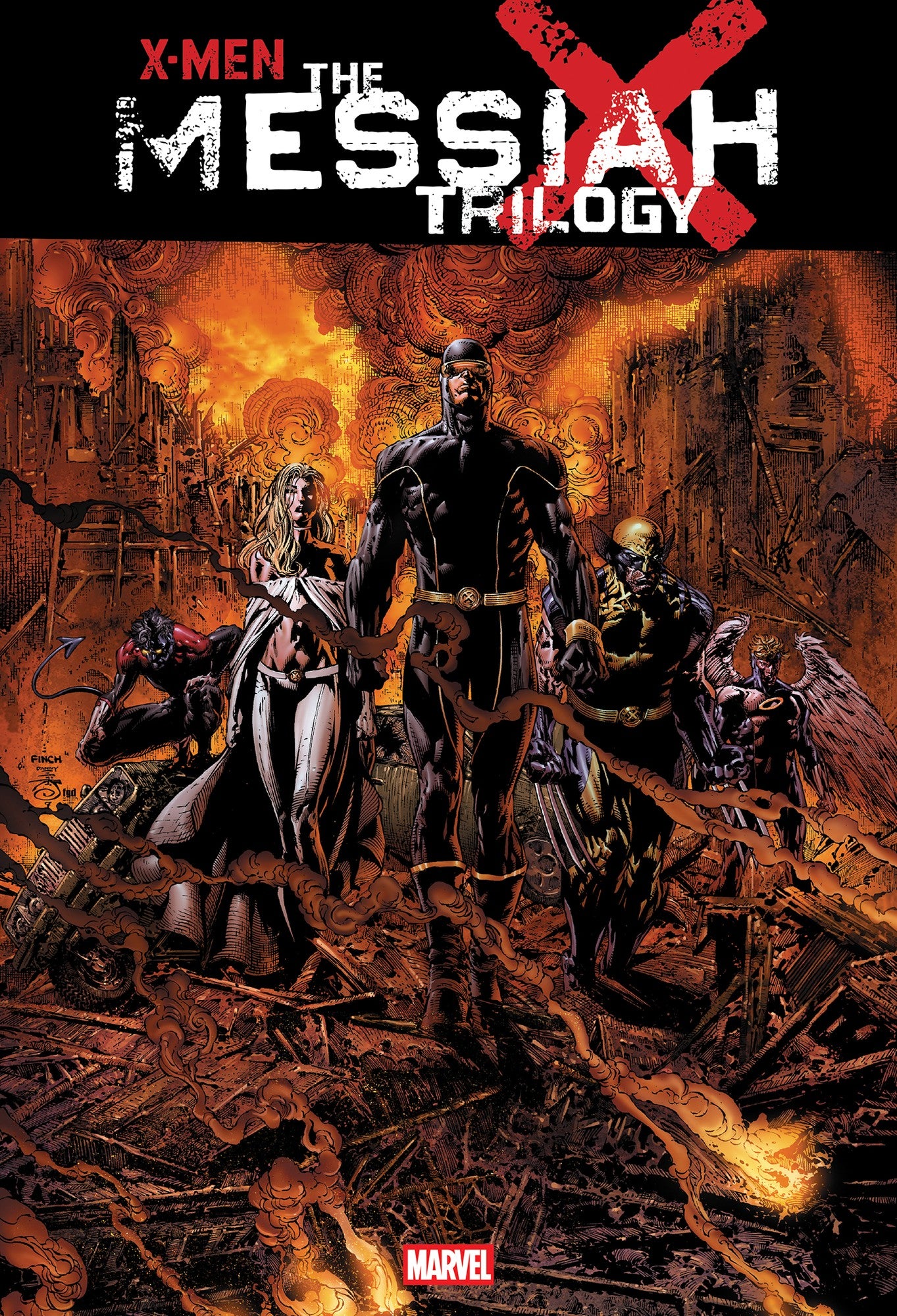 X-Men: The Messiah Trilogy Omnibus David Finch Cover | Marvel