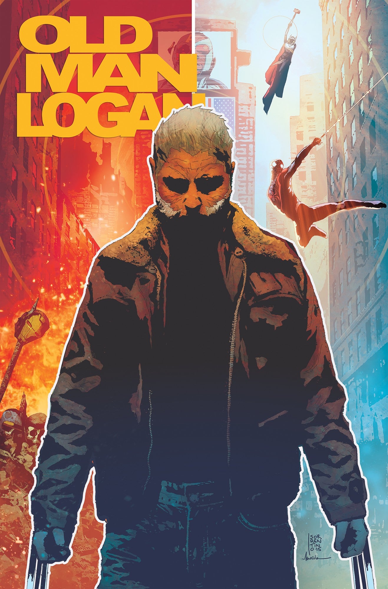 Wolverine: Old Man Logan Omnibus Vol. 1 Andrea Sorrentino Cover | Marvel