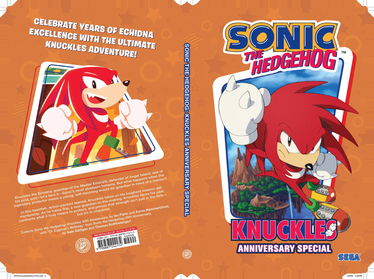 Sonic the Hedgehog: Knuckles Anniversary Special HC | IDW