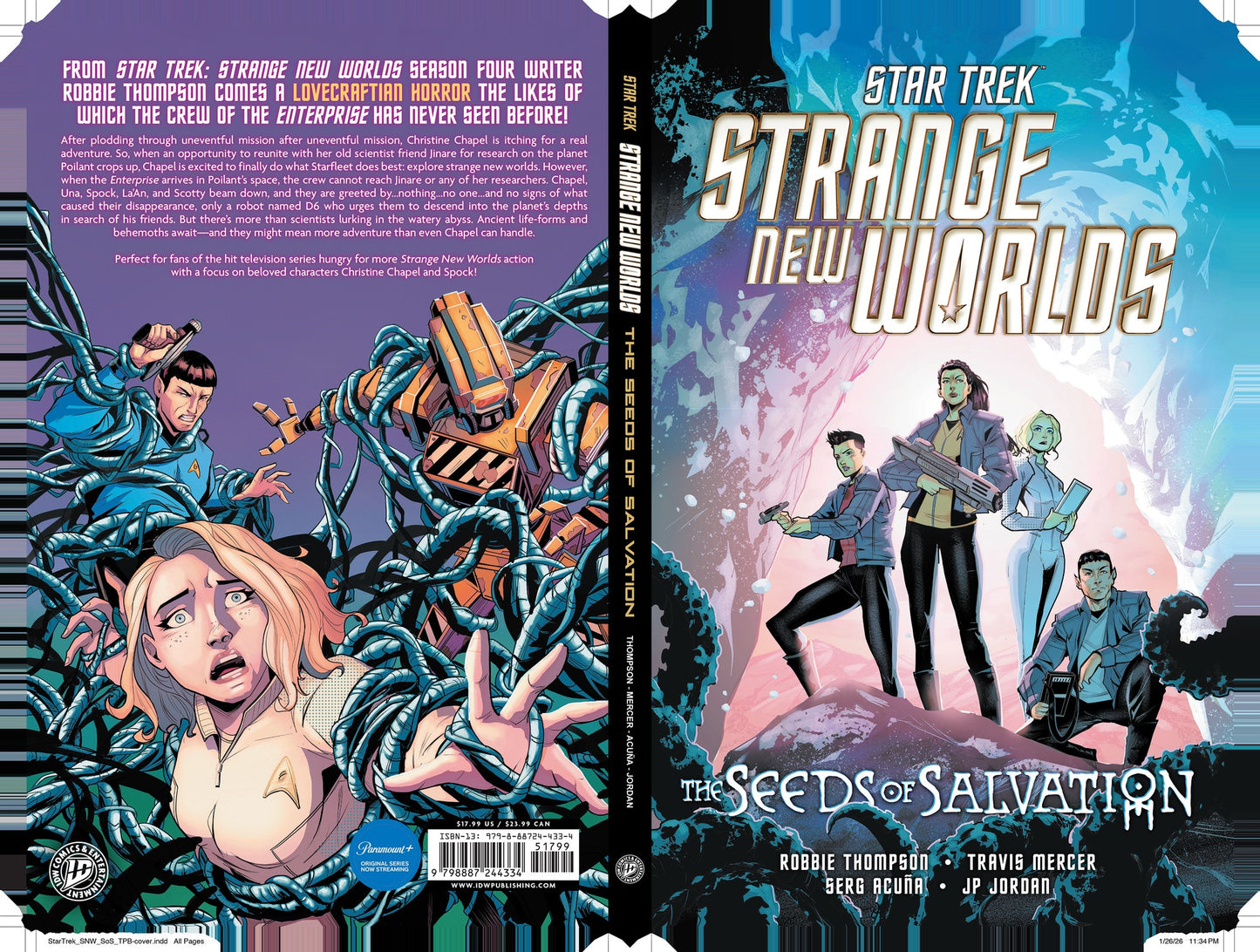 Star Trek: Strange New Worlds--The Seeds of Salvation TPB | IDW