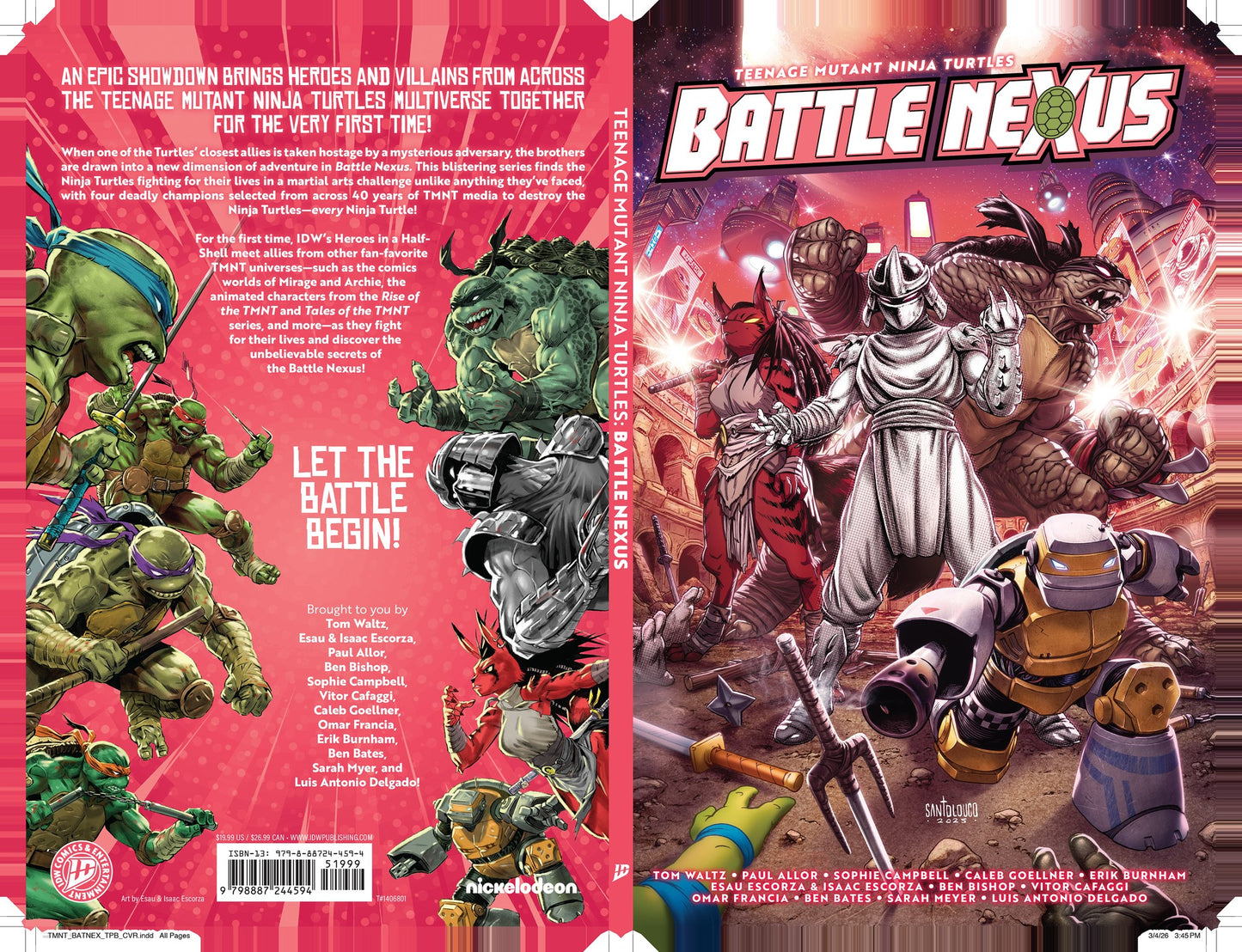 Teenage Mutant Ninja Turtles: Battle Nexus TPB | IDW