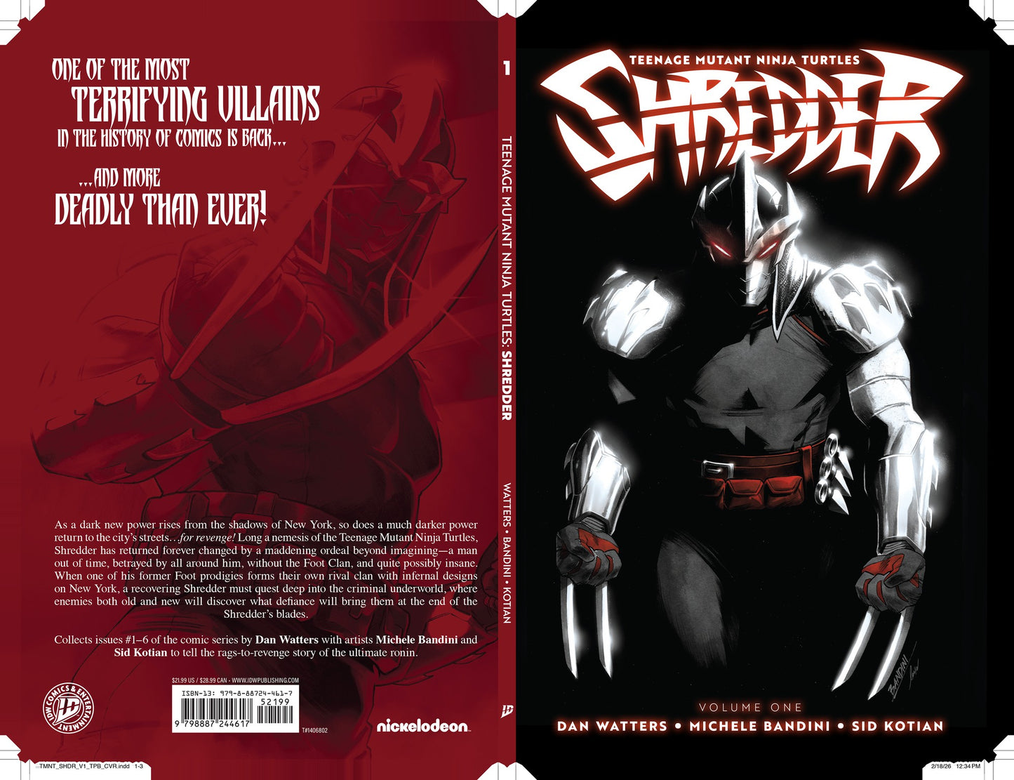 Teenage Mutant Ninja Turtles: Shredder, Vol. 1 TPB | IDW