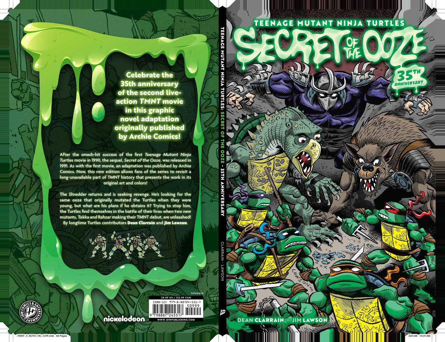 Teenage Mutant Ninja Turtles: Secret of the Ooze--35th Anniversary