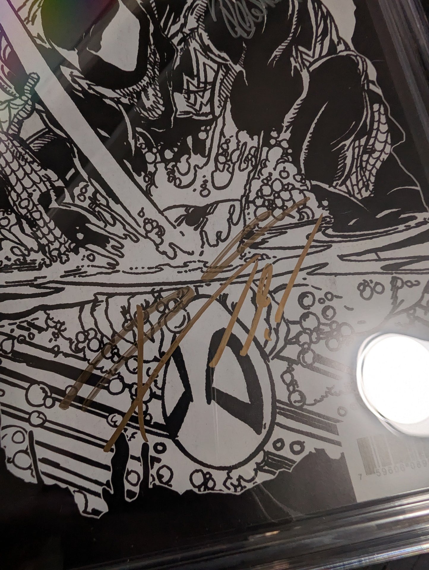 Venom (2018) #1 CGC SS 9.2 NM- | Remastered Sketch Variant Signed by Cates & Stegman