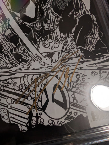 Venom (2018) #1 CGC SS 9.2 NM- | Remastered Sketch Variant Signed by Cates & Stegman