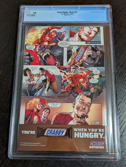 Dark Nights: Metal #1 CGC 9.8 NM/M | Kubert Variant