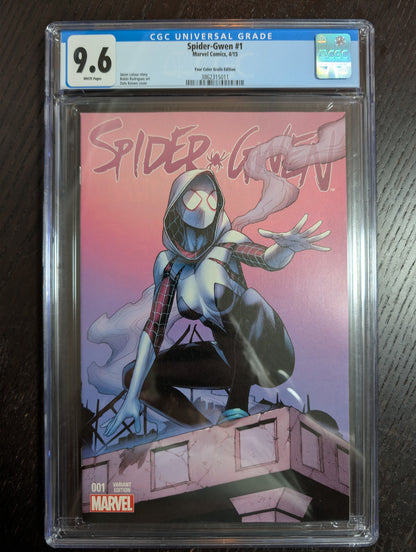 Spider-Gwen (2015) #1 CGC 9.6 NM+ | Four Color Grails Edition