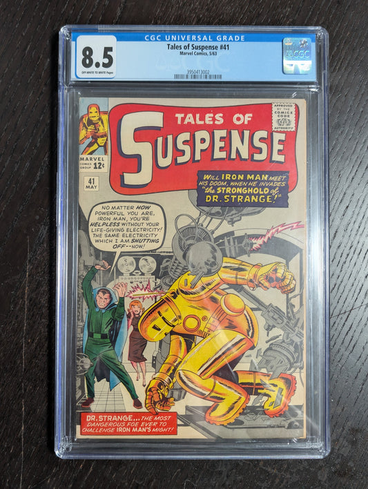 Tales of Suspense #41 CGC 8.5 VF+ Marvel Comics 1963