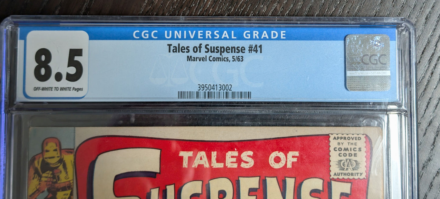 Tales of Suspense #41 CGC 8.5 VF+ Marvel Comics 1963