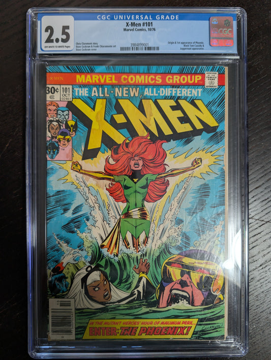 X-Men #101 CGC 2.5 GD+ | Origin & 1st Appearance Phoenix