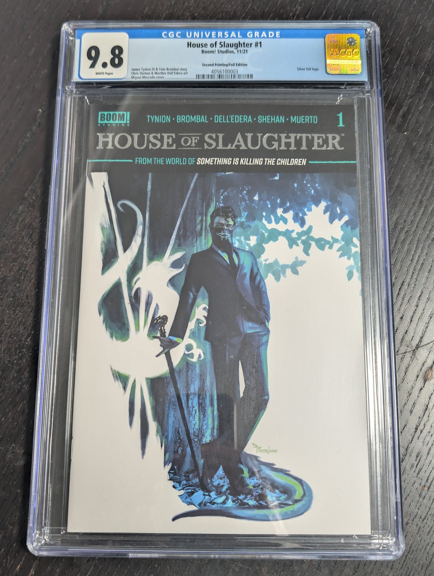 House of Slaughter #1 CGC 9.8 NM/M | 2nd Printing Foil Edition