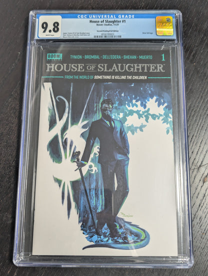 House of Slaughter #1 CGC 9.8 NM/M | 2nd Printing Foil Edition