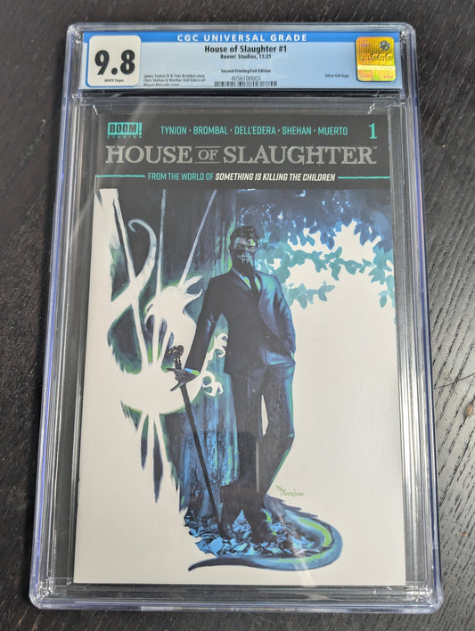 House of Slaughter #1 CGC 9.8 NM/M | 2nd Printing Foil Edition