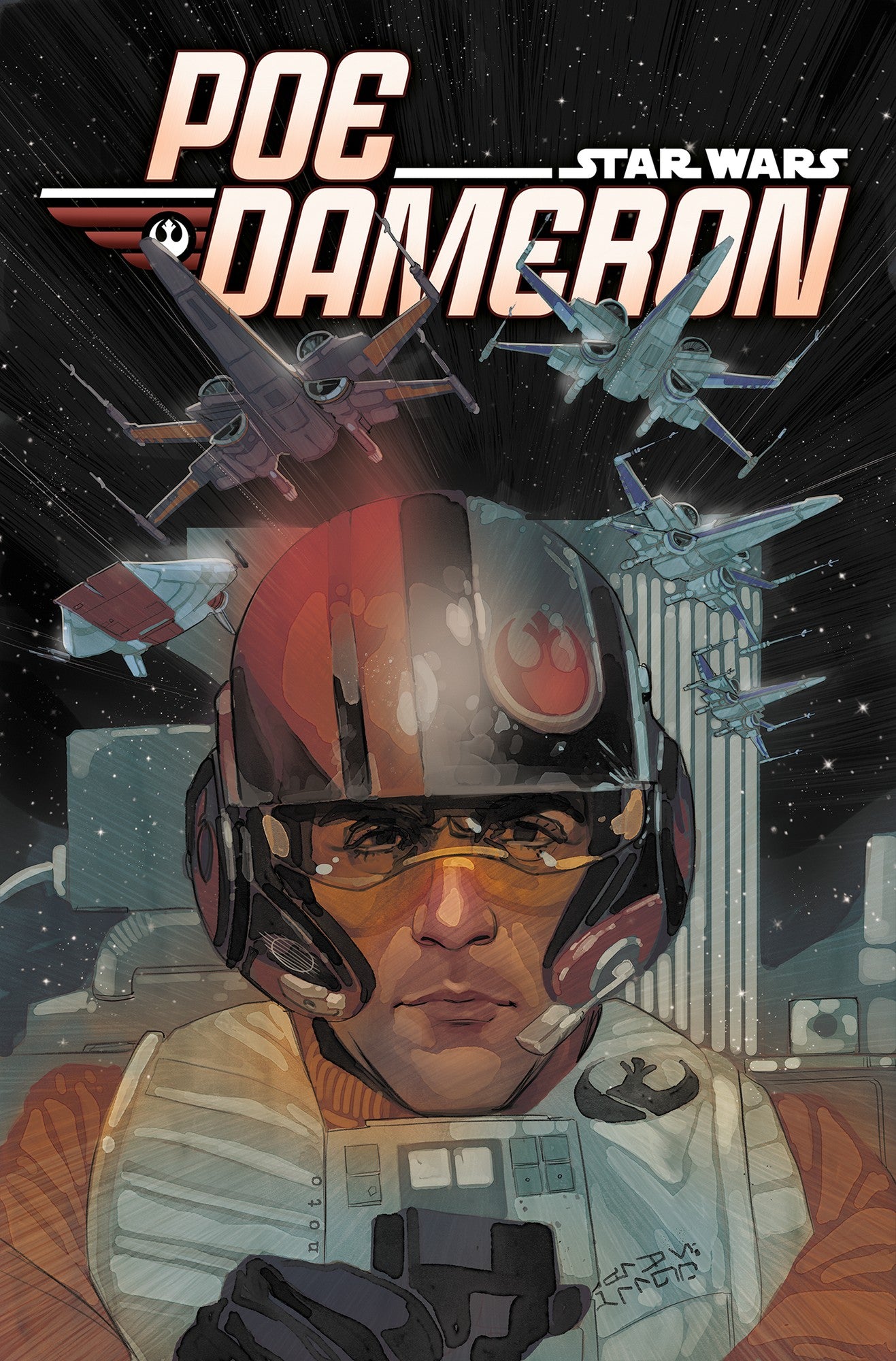 Star Wars: Poe Dameron Omnibus Phil Noto Cover | Marvel