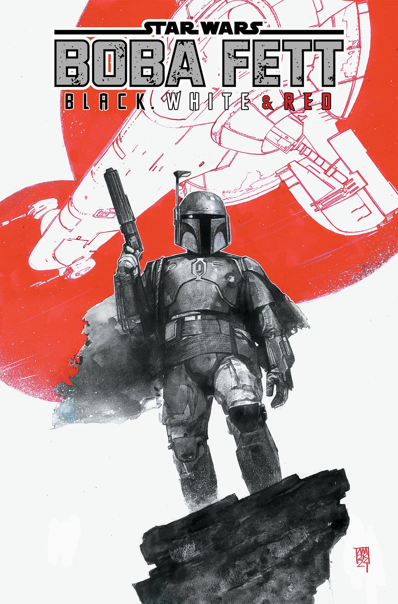 Star Wars: Boba Fett - Black, White & Red Treasury Edition TPB | Marvel