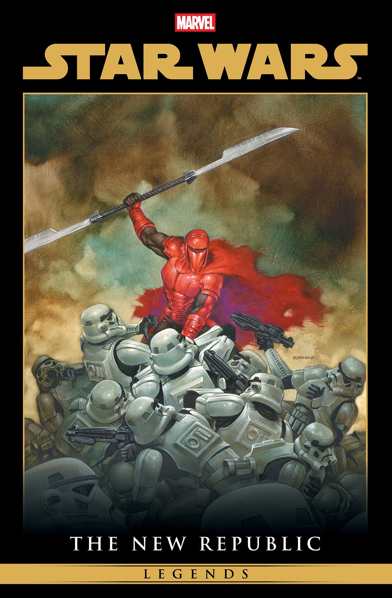 Star Wars Legends: The New Republic Omnibus Vol. 3 Dave Dorman Crimson Empire Cover | Marvel