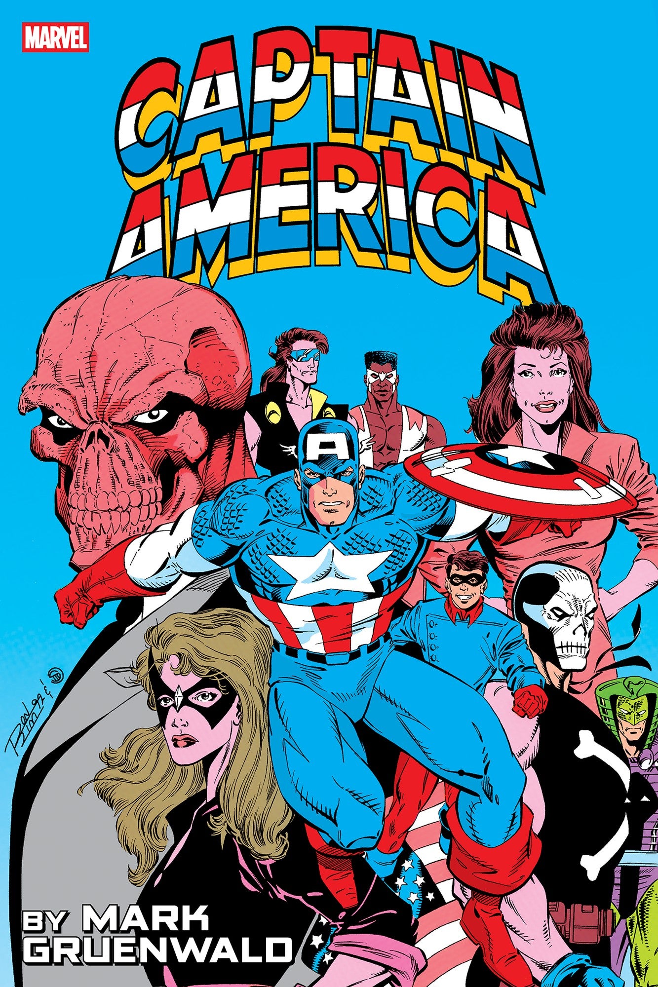 Captain America By Mark Gruenwald Omnibus Vol. 3 Ron Lim Cover | Marvel