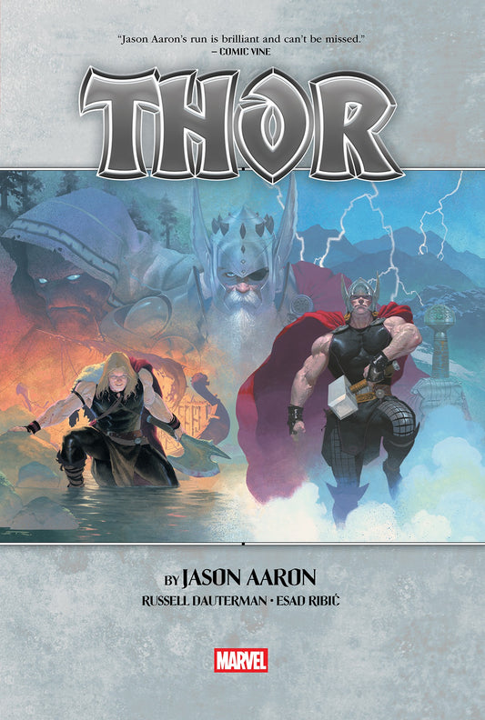 Thor By Jason Aaron Omnibus Vol. 1 Esad Ribic Cover [New Printing] | Marvel