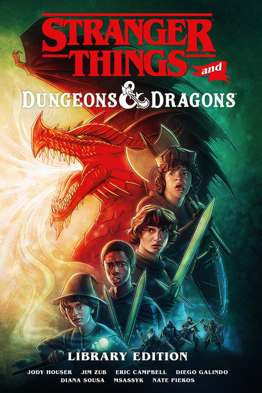 Stranger Things and Dungeons & Dragons Library Edition HC | Dark Horse