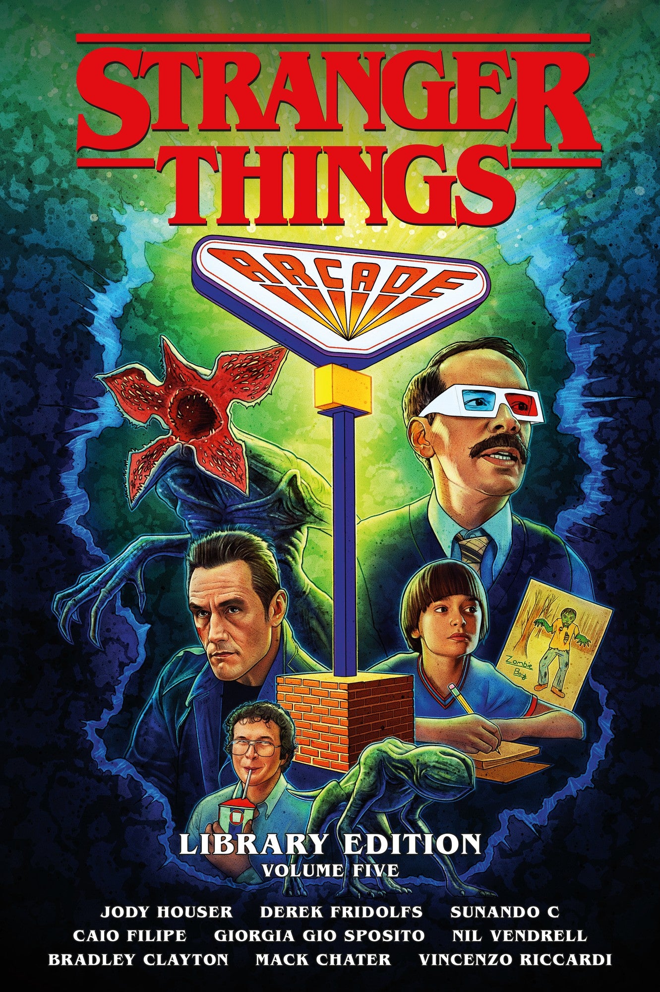 Stranger Things Library Edition Volume 5 (Graphic Novel) HC | Dark Horse