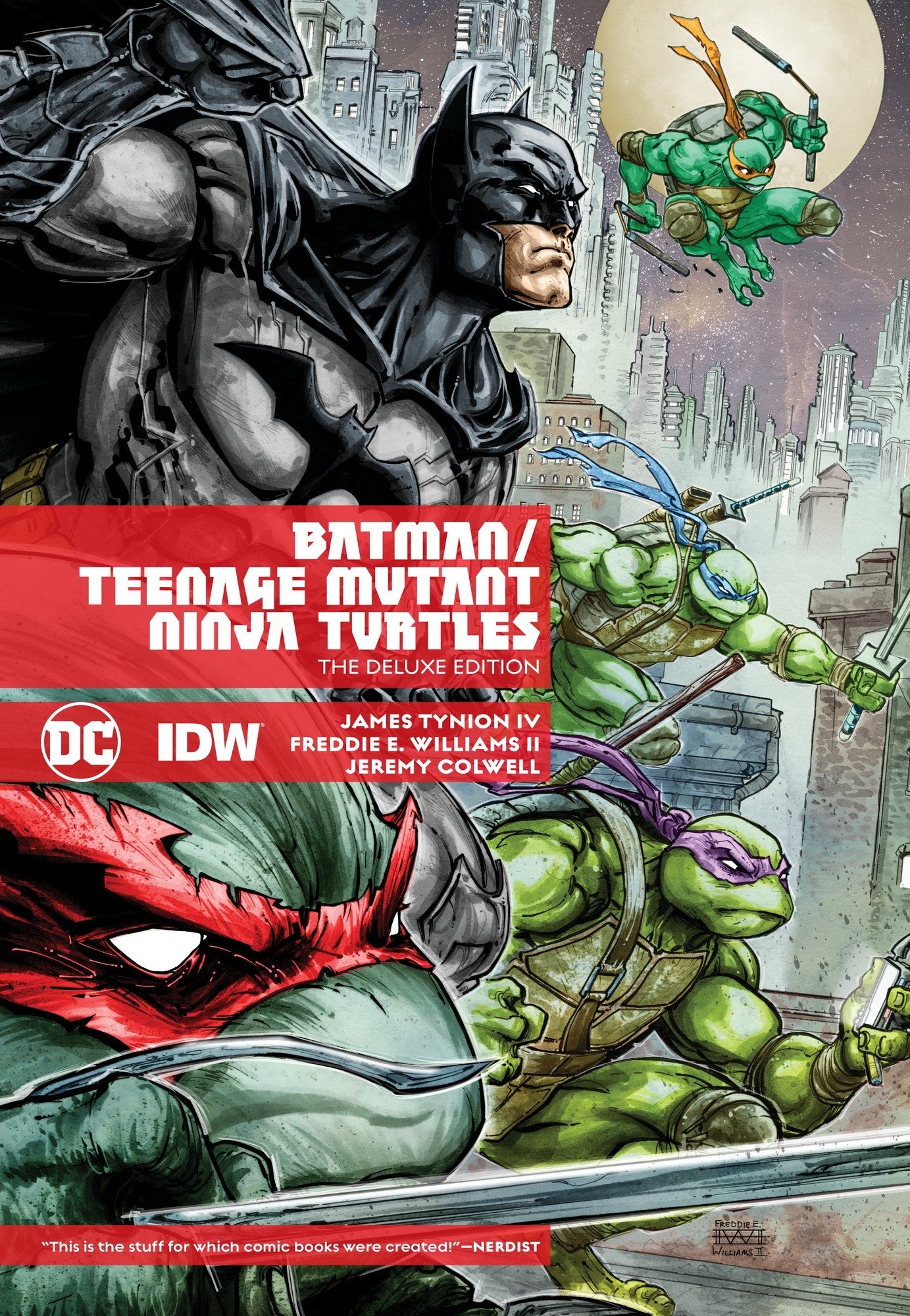 Batman/Teenage Mutant Ninja Turtles Deluxe Edition (New Edition) Deluxe HC | DC
