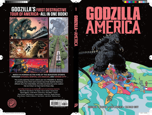 Godzilla Vs. America: Boston, Chicago, Kansas City, Los Angeles TPB | IDW