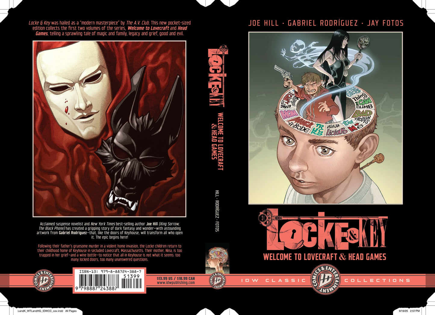 Locke & Key: IDW Classic Collections--Welcome To Lovecraft and Head Games TPB | IDW