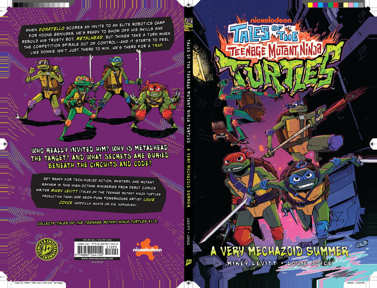 Tales of the Teenage Mutant Ninja Turtles: A Very Mechazoid Summer TPB | IDW