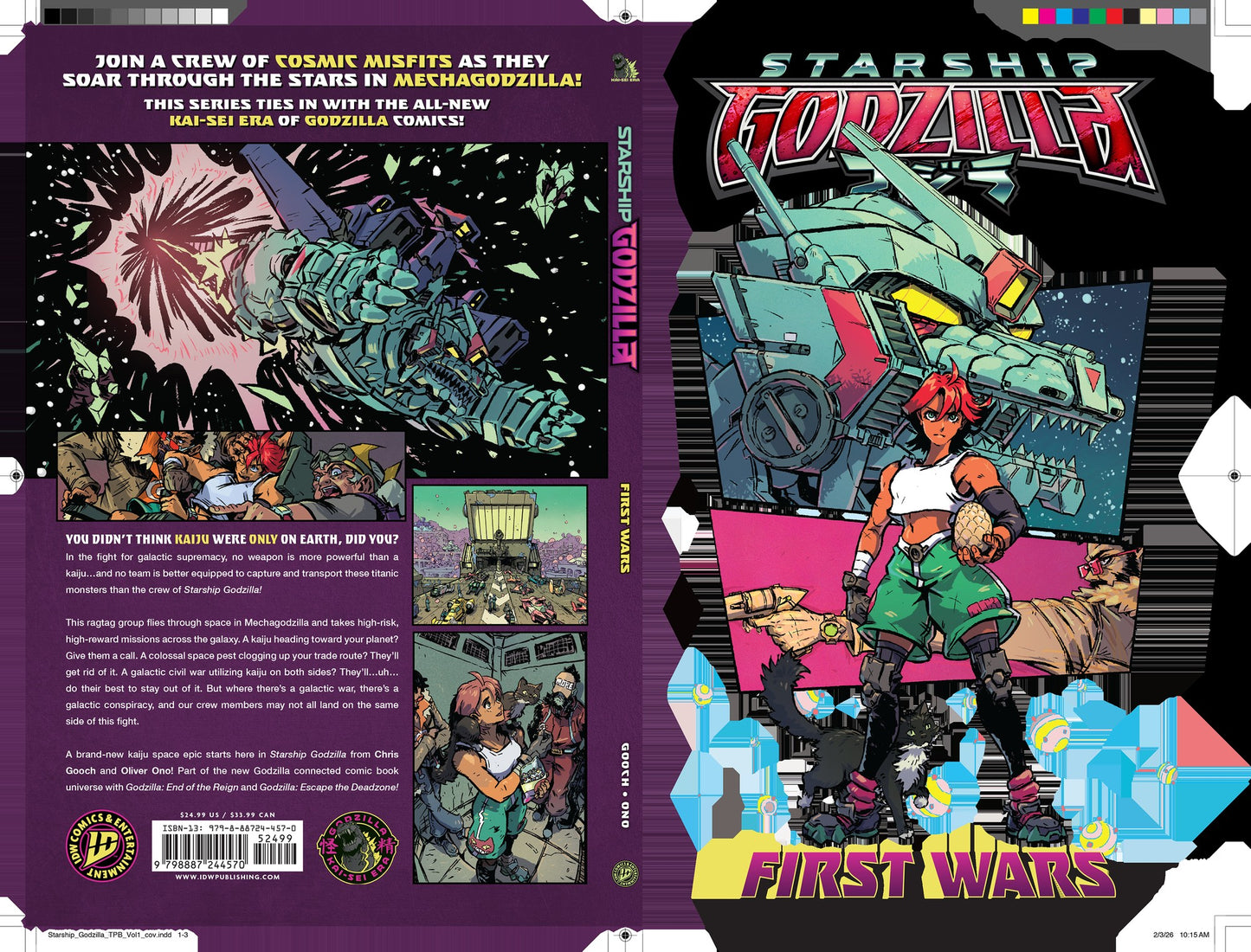 Starship Godzilla [Kai-Sei Era]: First Wars TPB | IDW