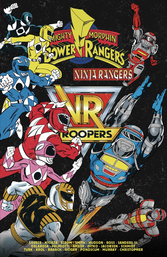 VR Troopers/Power Rangers Flipbook Facsimile Edition TPB | BOOM