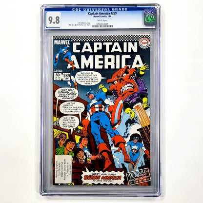 Captain America #289 CGC 9.8 NM/M | DC Silver Age Cover Homage