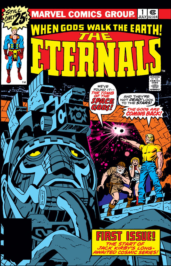 Eternals #1 comic book cover