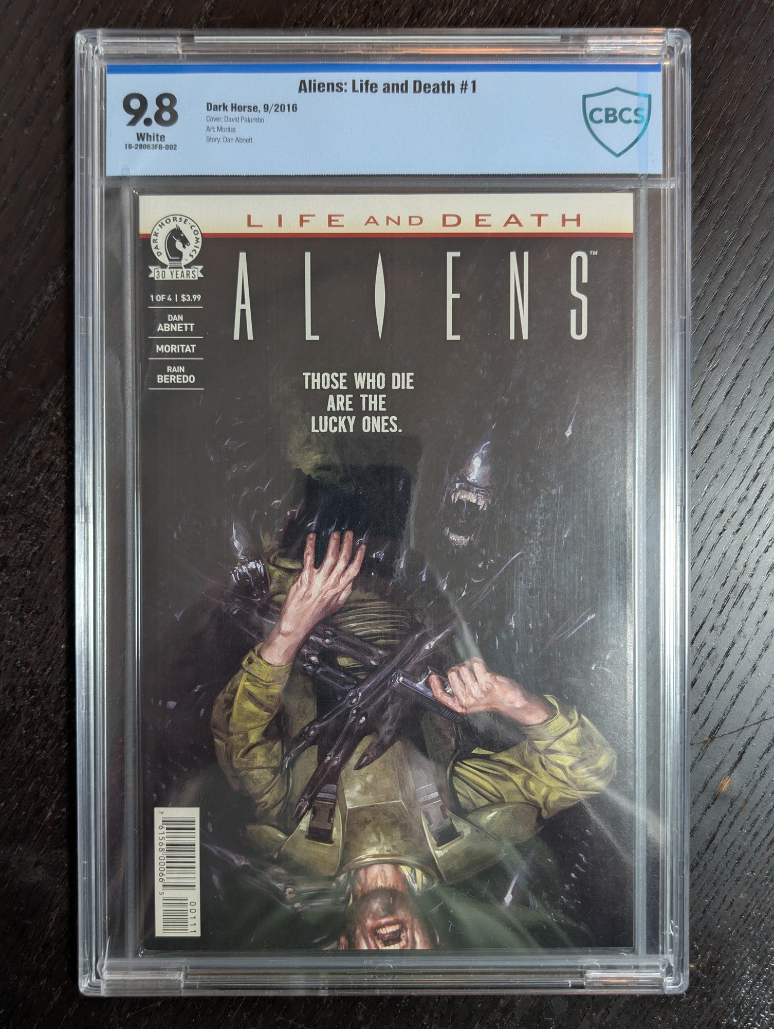 Aliens: Life and Death #1 CBCS 9.8 NM/M Dark Horse 2016 – Front