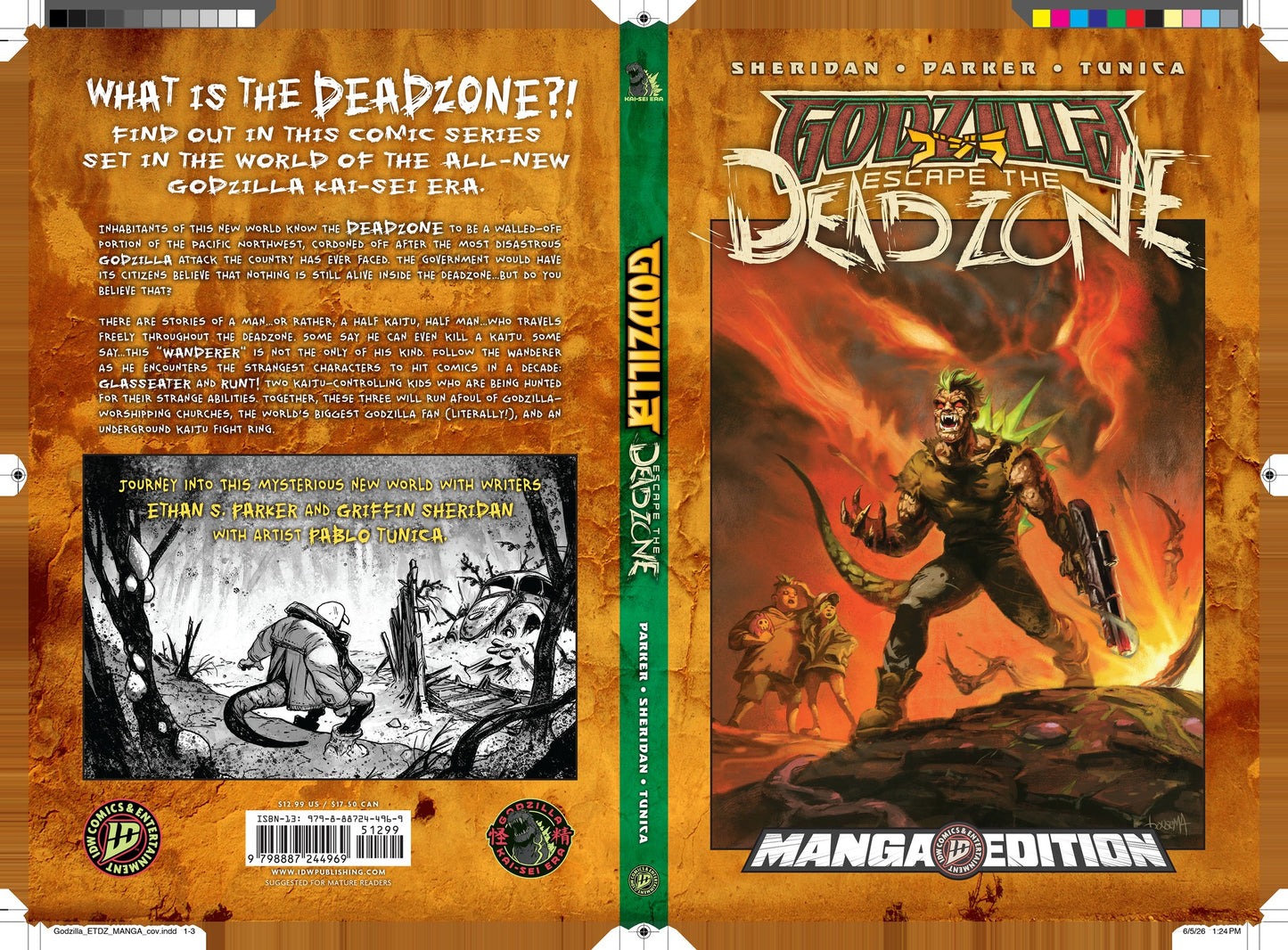 Godzilla: Escape the Deadzone [Kai-Sei Era]--Manga Style Edition