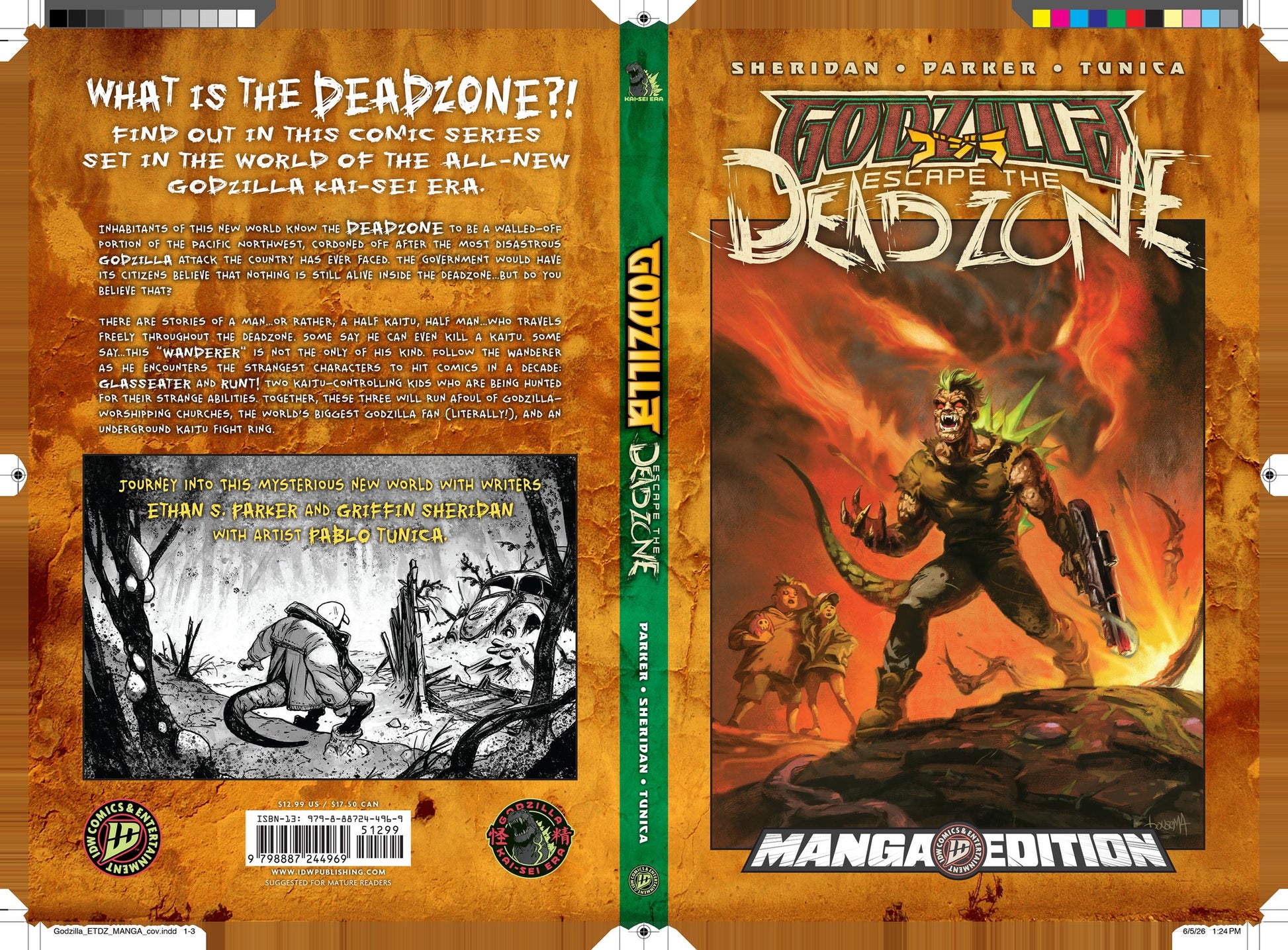 Godzilla: Escape the Deadzone [Kai-Sei Era]--Manga Style Edition