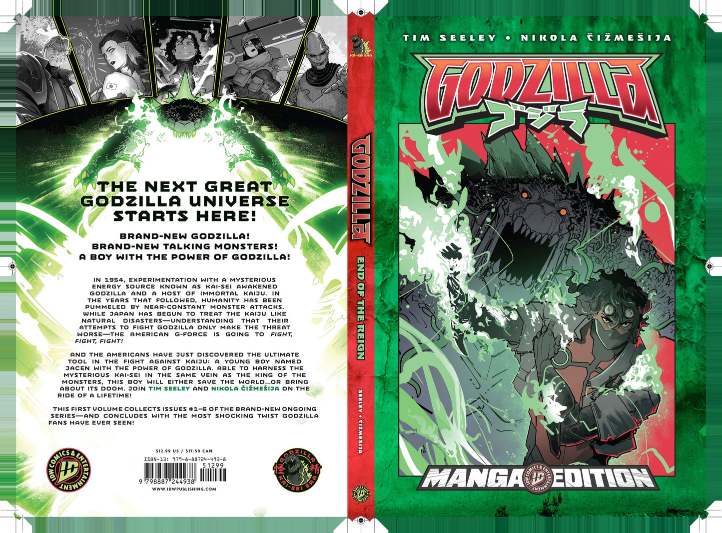 Godzilla [Kai-Sei Era]: End of the Reign--Manga Style Edition