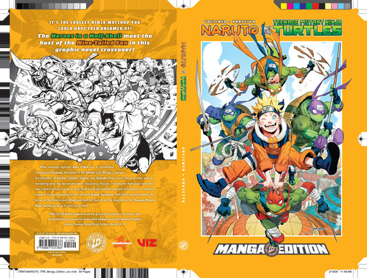 Naruto x Teenage Mutant Ninja Turtles--Manga Style Edition