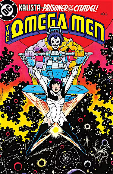 Omega Men #3 comic book cover