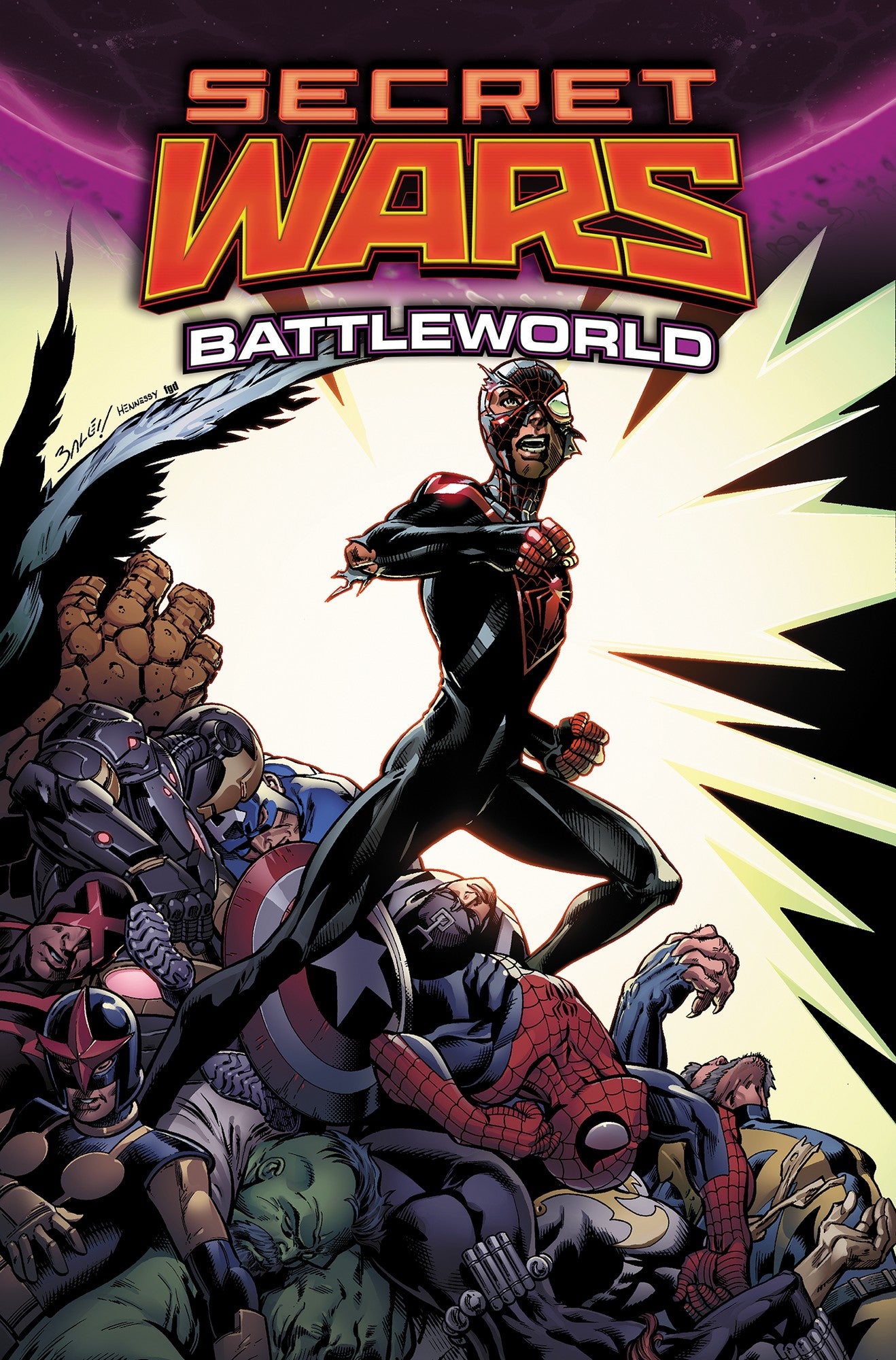 Secret Wars: Battleworld Omnibus Vol. 4 Mark Bagley Cover