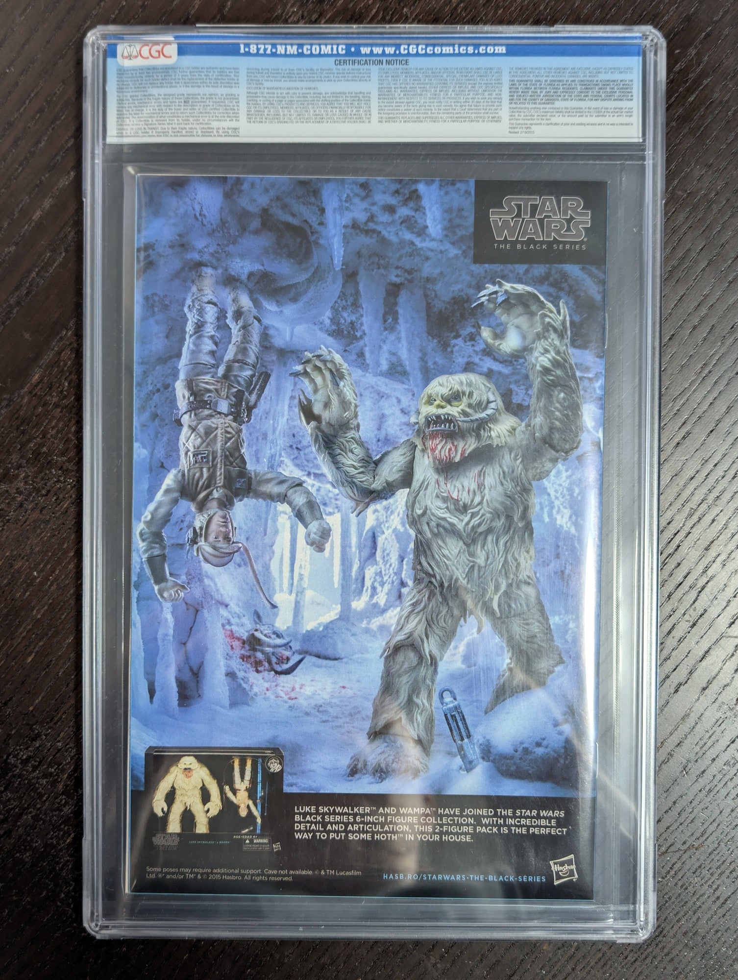 Star Wars (2015) #7 CGC 9.8 NM/M Moore Variant Marvel Comics 2015 – Back
