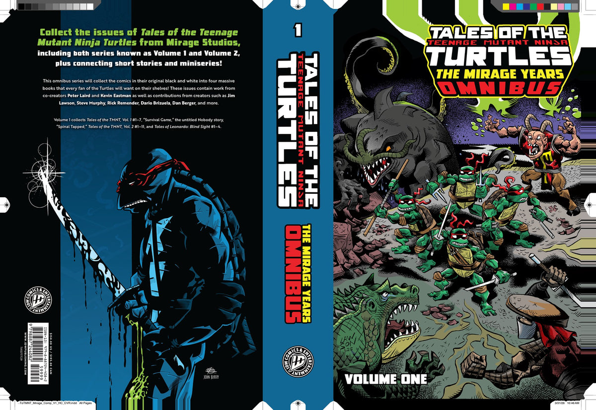 Tales of the Teenage Mutant Ninja Turtles: The Mirage Years Omnibus, Vol. 1