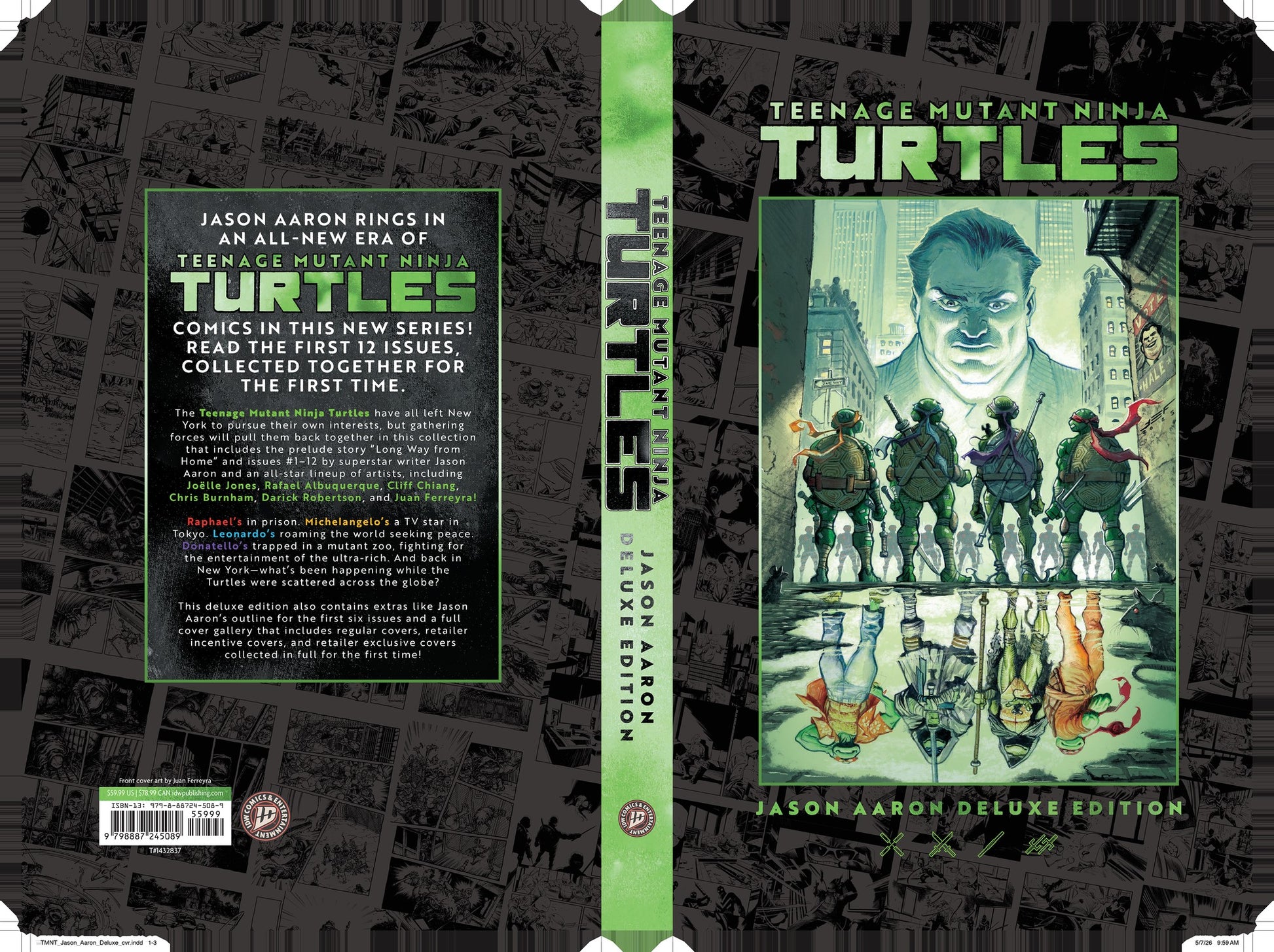 Teenage Mutant Ninja Turtles by Jason Aaron Deluxe Edition