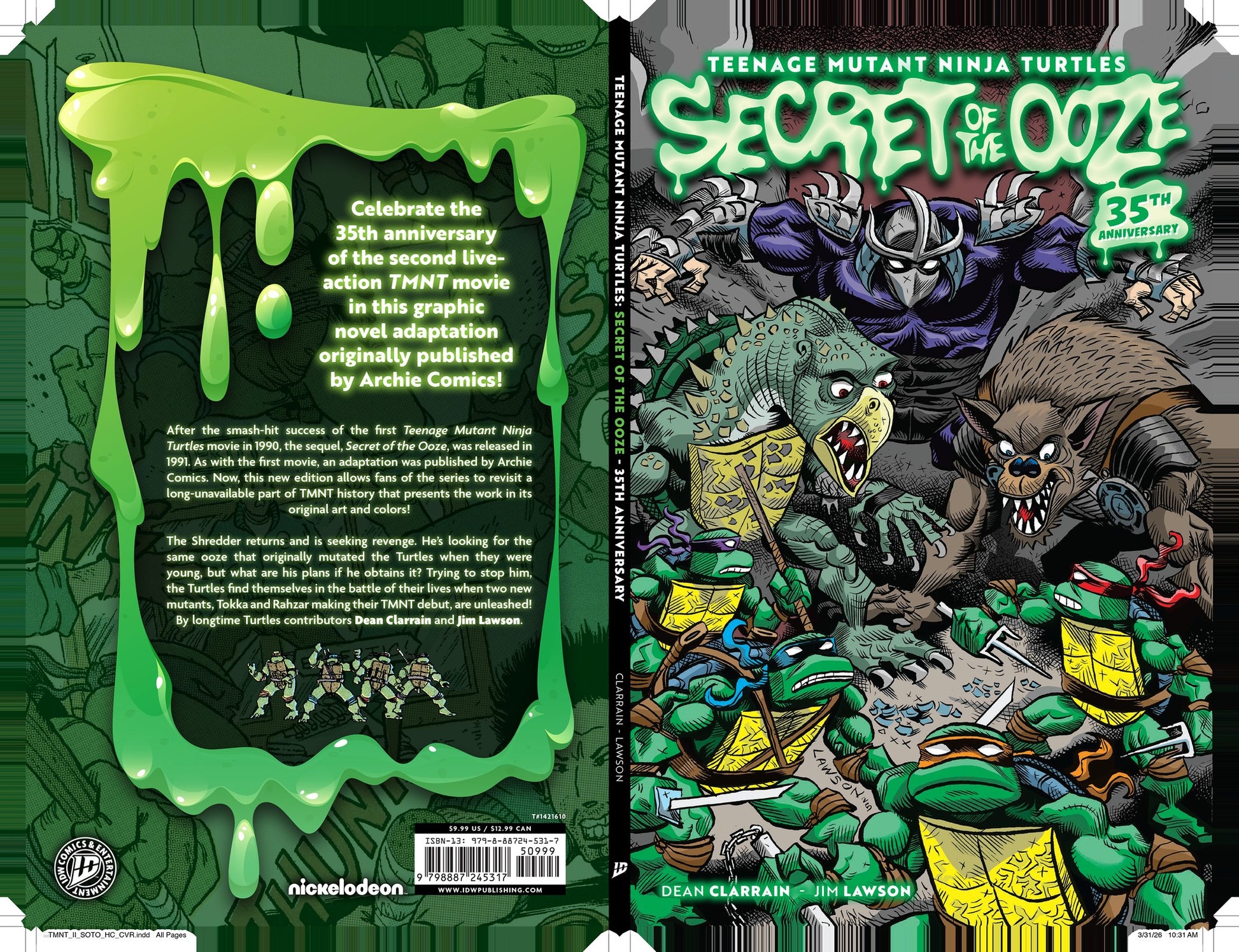 Teenage Mutant Ninja Turtles: Secret of the Ooze--35th Anniversary