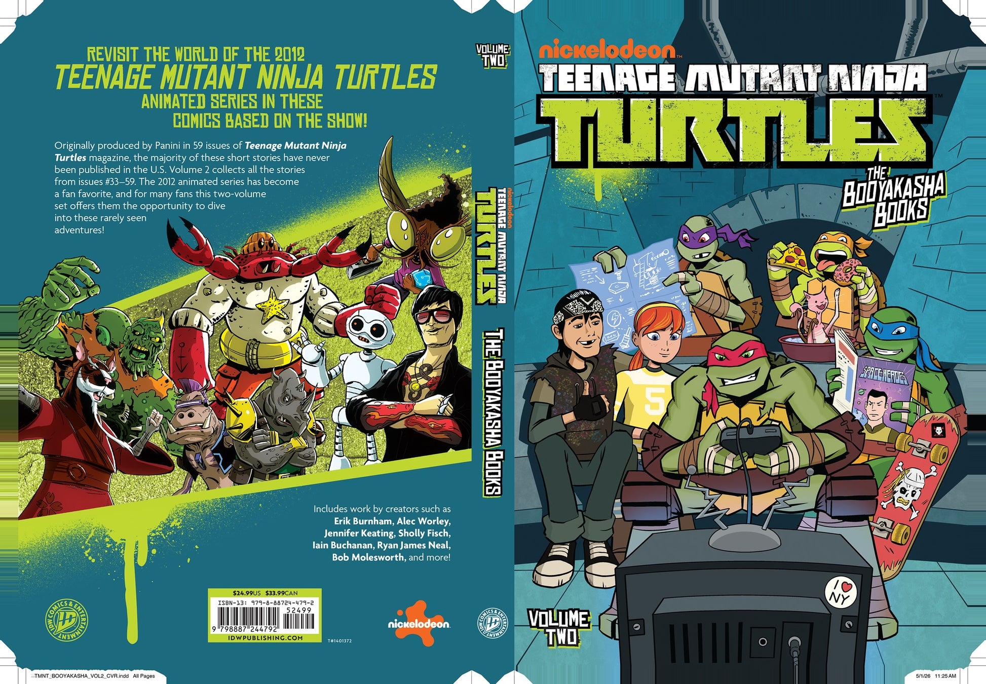 Teenage Mutant Ninja Turtles: The Booyakasha Books, Vol. 2