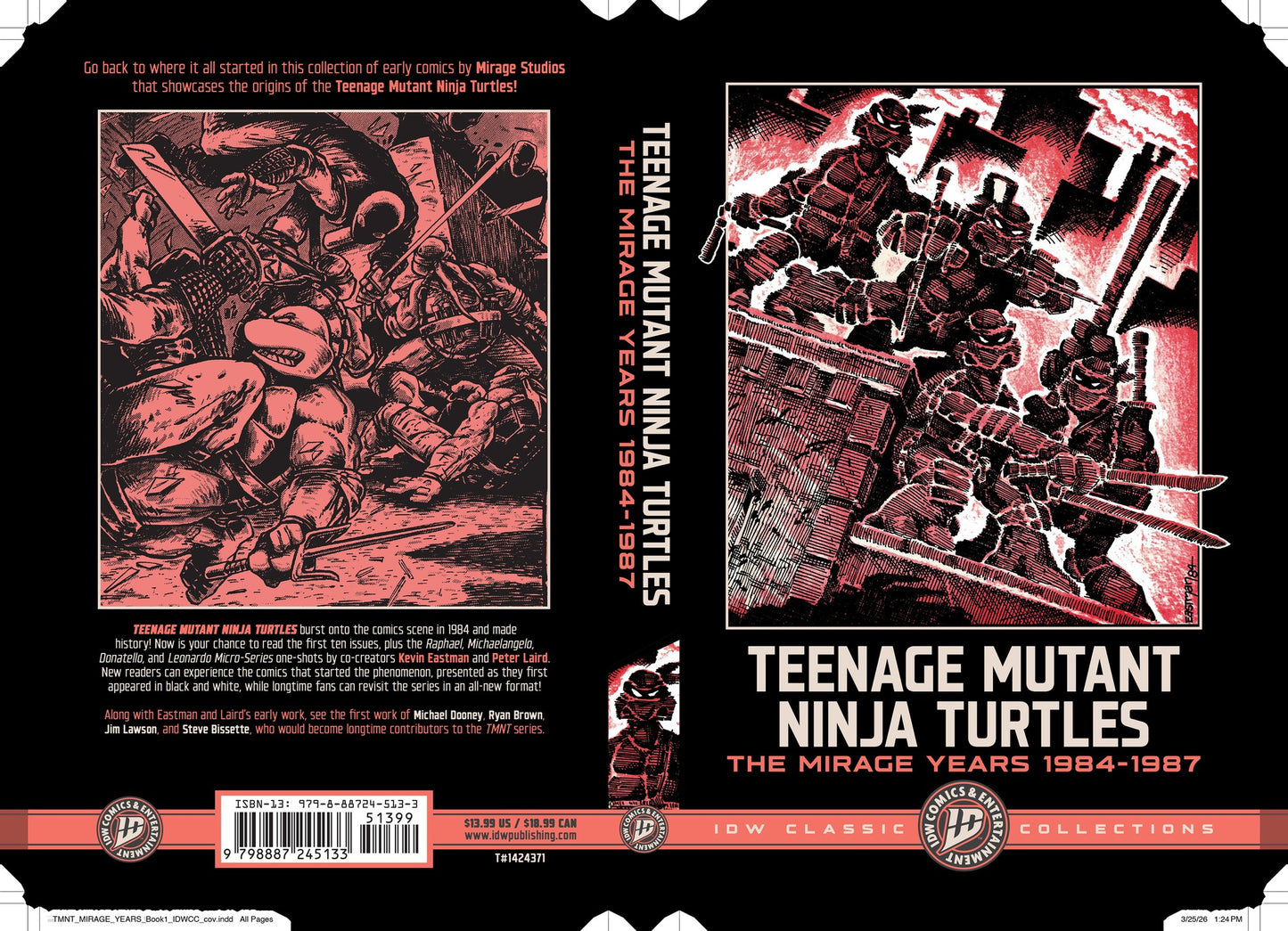 Teenage Mutant Ninja Turtles: The Mirage Years 1984-1987--IDW Classic Collections