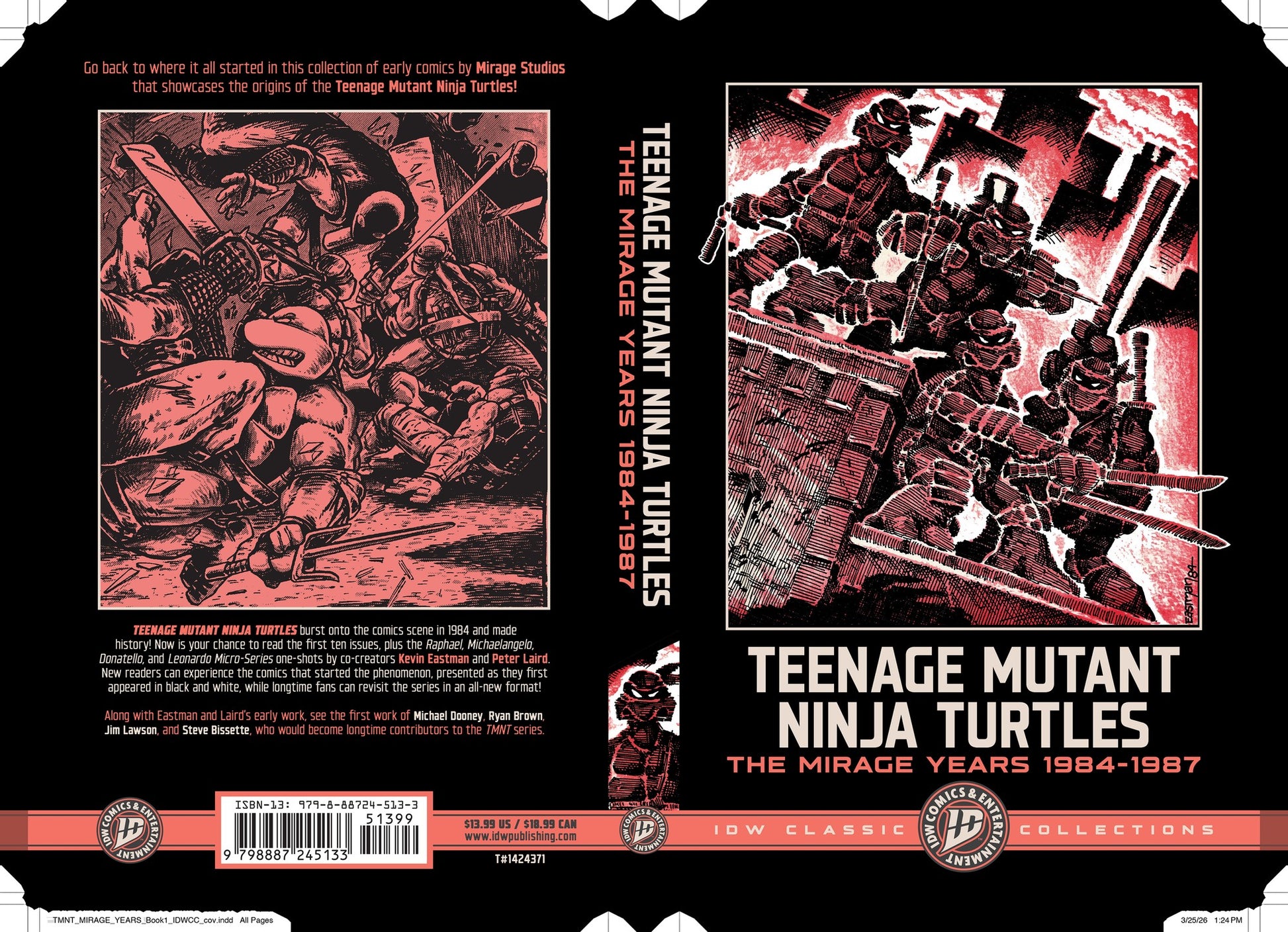 Teenage Mutant Ninja Turtles: The Mirage Years 1984-1987--IDW Classic Collections