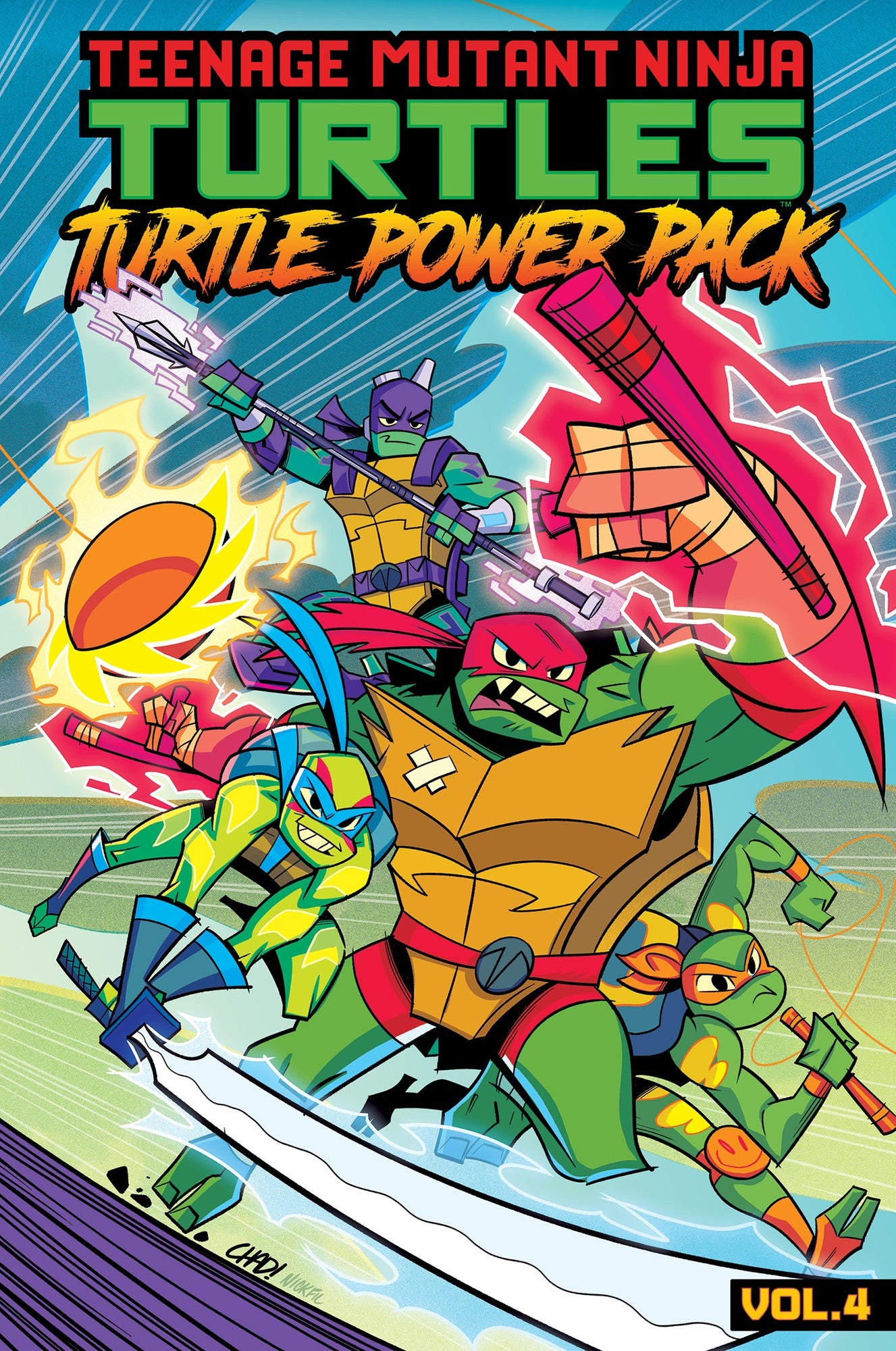 Teenage Mutant Ninja Turtles: Turtle Power Pack, V4